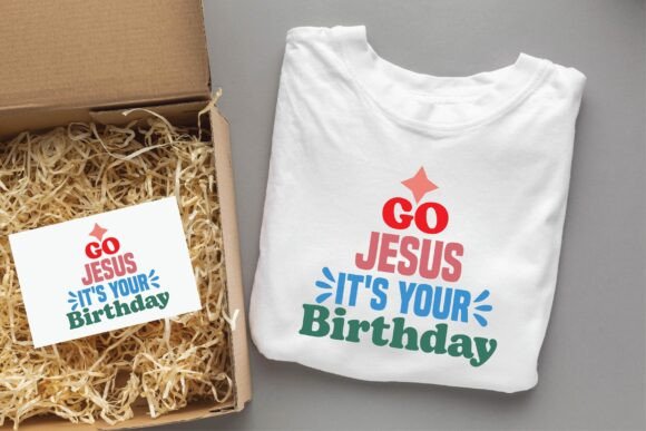 GO JESUS IT’S Christian SVG PNG Graphics for T-Shirt Designs & Crafts