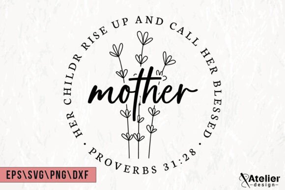 Heartfelt Branding with Mother s Day SVG, Christian Mom SVG PNG