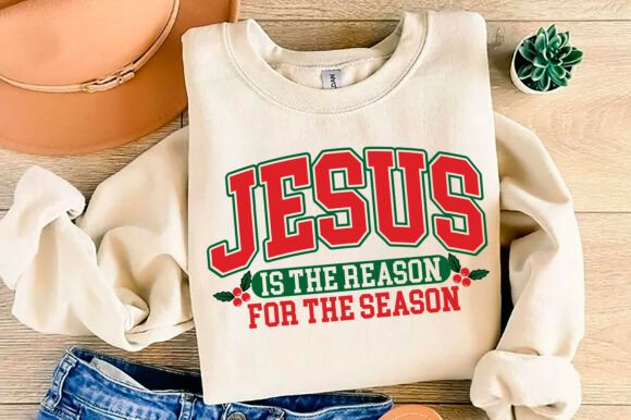 Jesus is the Reason PNG – A Faith-Filled Graphic for T-Shirt Designs & Crafting