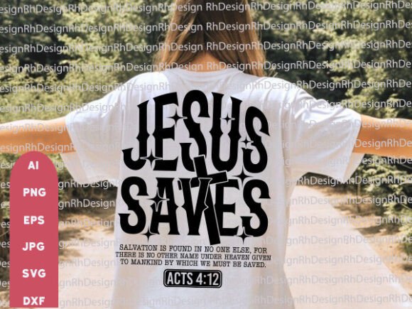 Jesus Saves Hoodie SVG for T-Shirt Designs & Marketing Graphics