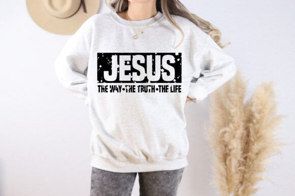 Jesus the Way the Truth the Life T Shirt – A Faith-Focused Graphic for Local Branding
