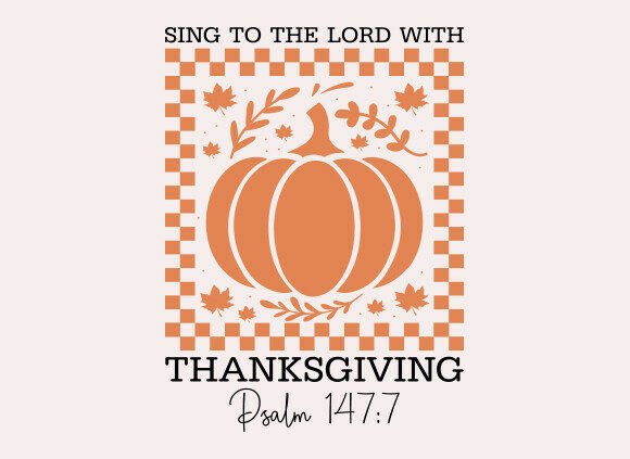 Seasonal SVG Graphics for Christian Thanksgiving Content & T-Shirt Designs