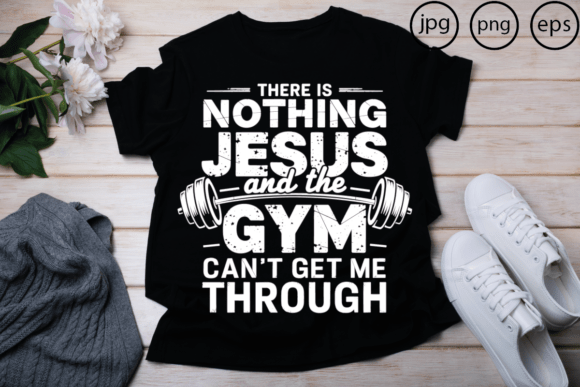 There is Nothing Jesus Can’t Do: A Graphic Design Asset for Faith-Focused T-Shirt Designs